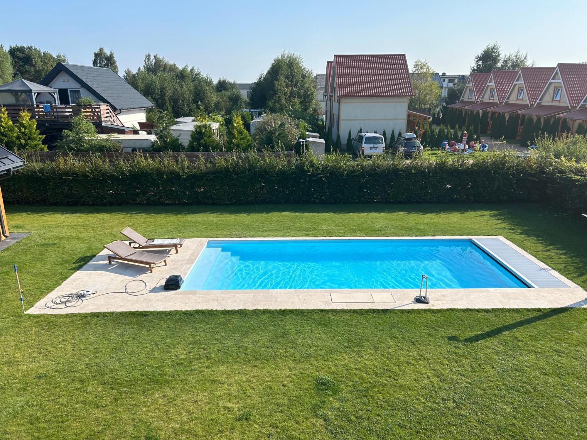 Dom Wakacyjny Z Basenem Dębki Exterior foto